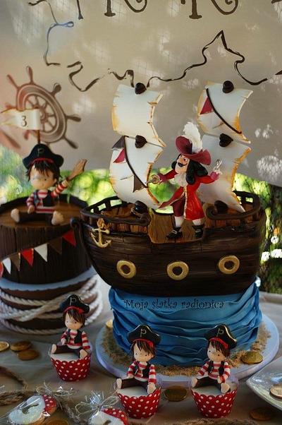 Pirate sweet table - Cake by Branka Vukcevic