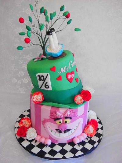 Alice in Wonderland Cake - Cake by Michelle