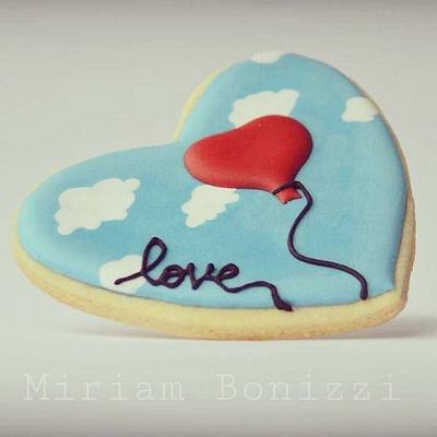 Blue Heart  - Cake by MIRIAMBONIZZI