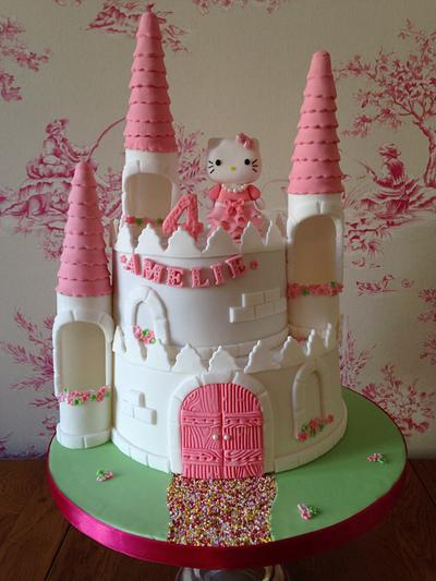 Princess Castle Cake - Cake by SallyJaneCakeDesign