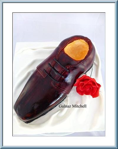Shoe cake.  Step by step tutorial - Cake by Gulnaz Mitchell