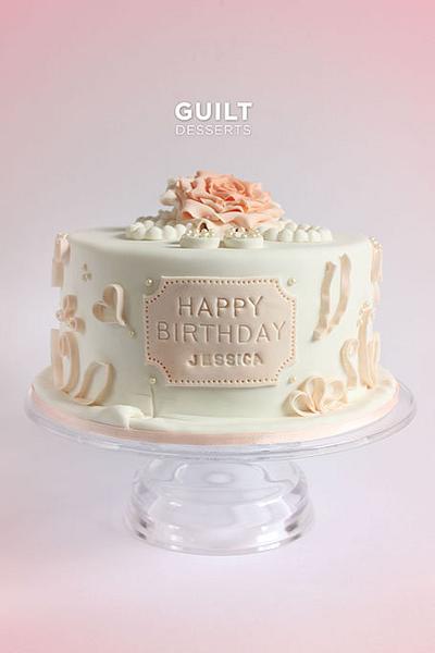 Sweet 30th - Cake by Guilt Desserts