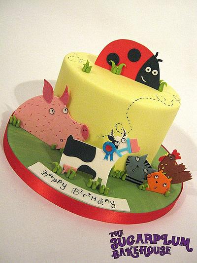 What The Ladybird Heard Birthday Cake - Cake by Sam Harrison