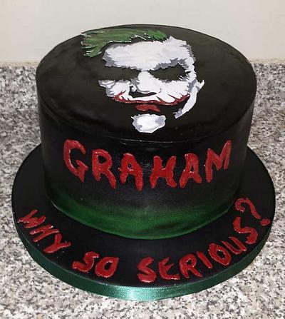 Why So Serious? - Cake by Cacalicious