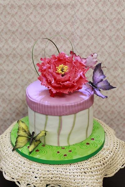 Butterfly fly fly fly - Cake by Her lil kitchen