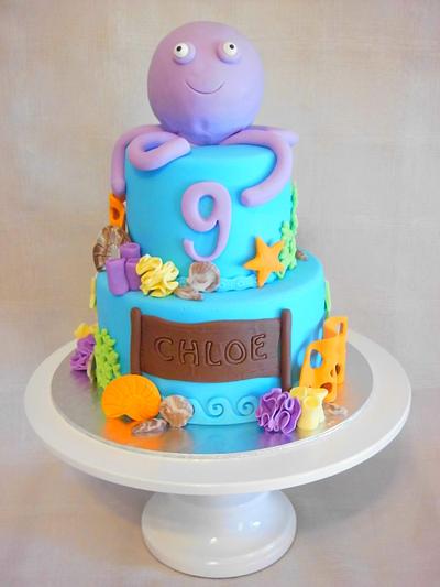 Under the Sea Octopus cake - Cake by Michelle