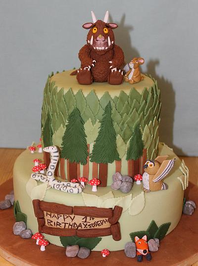 Gruffalo and friends 1st Birthday  - Cake by Cake Creations By Hannah