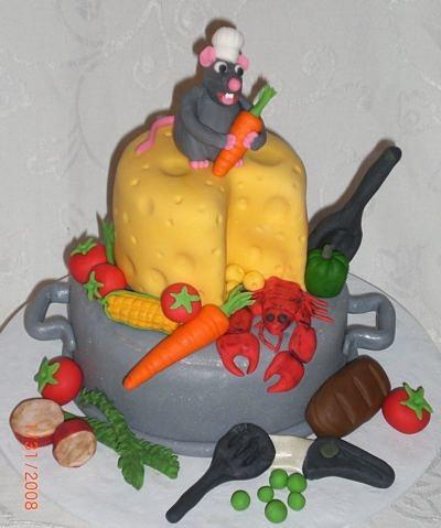 Ratatouille Cake - Cake by Maggie Rosario
