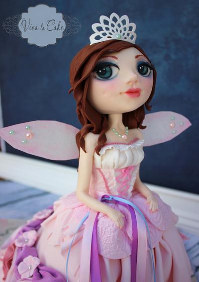 Yasmine's Fairy Godmother  - Cake by Joly Diaz 