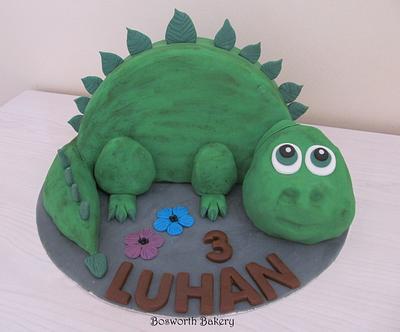 Dinosaur cake - Cake by Bosworthbakery
