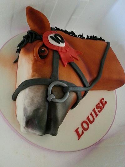 Horse head - Cake by Treat Sensation