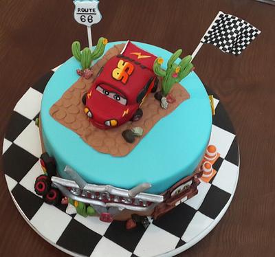 Disney cars (lightening McQueen) - Cake by The Cakes Icing