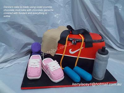 Nikki sports bag - Cake by Kerry Lacey