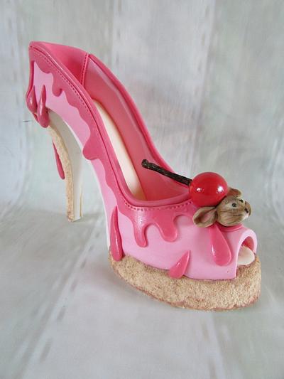 shoe bakery inspired shoe - Cake by jen lofthouse