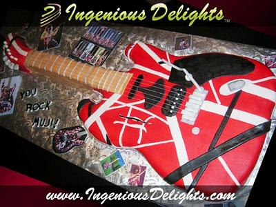 Van Halen Guitar - Cake by Ingenious Delights