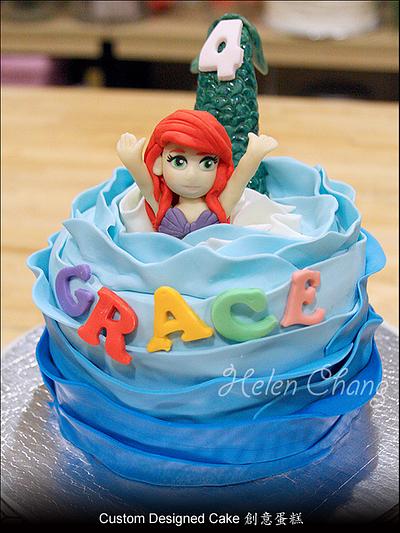 Little Mermaid Cake - Cake by Helen Chang