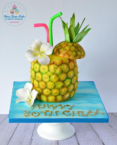 Summer birthday cake !!! - Cake by Sylwia Sobiegraj The Cake Designer