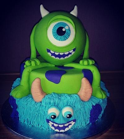 Monsters Inc - Cake by Taart van Sas