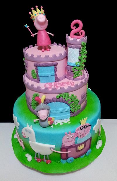 Peppa Pig Princess - Cake by giada