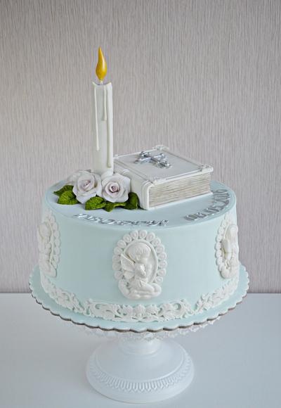 Christening Cake - Cake by benyna