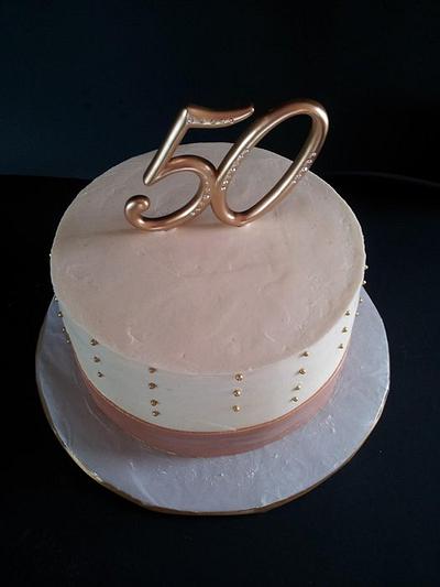 50th Anniversary - Cake by Carrie