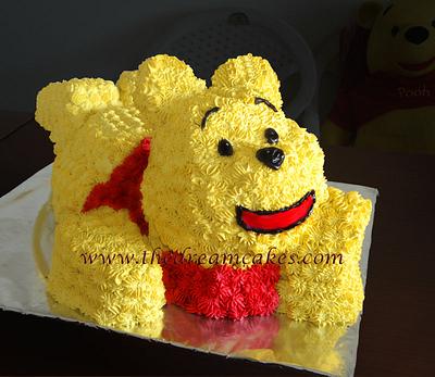 3D Winnie the Pooh - Cake by Ashwini Sarabhai