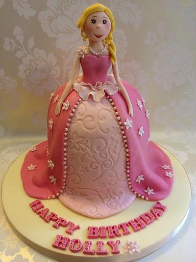 Princess Doll Cake - Cake by Jip's Cakes