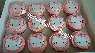 hello kitty cupcakes - Cake by Any Excuse for Cake