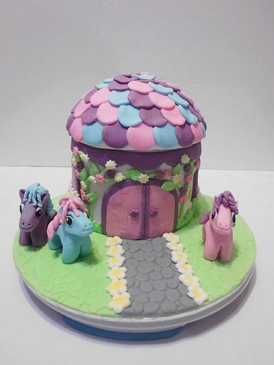 My Little Pony House - Cake by Michelle