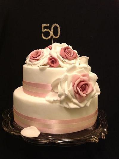 Roses are Pink too :) - Cake by LittleDzines
