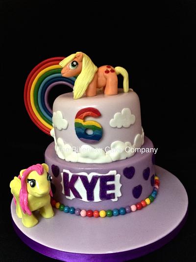 My Little Pony inspired cake - Cake by The Billericay Cake Company