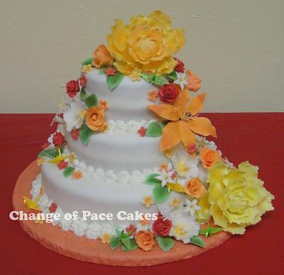 Paper Crane Studio's Grand Opening Party Cake - Cake by ChangeofPaceCakes