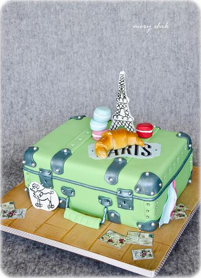 A trip to Paris - Cake by Maria Schick