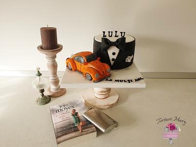 Vintage men love vintage car!! - Cake by Torturi Mary