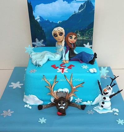 FROZEN cake - Cake by Mariya's Cakes & Art - Chef Mariya Ozturk