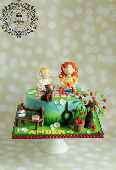 Stella and Sam cake for little Amber - Cake by Dorota/ Dorothy