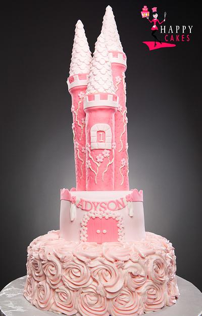 Princess Castle Cake - Cake by Happy