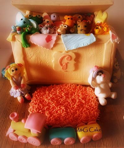Georgina's Toybox - Cake by M&G Cakes