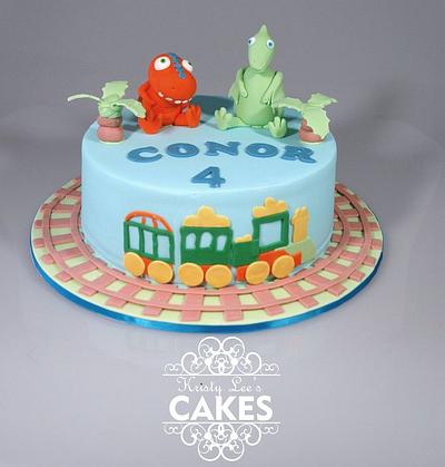 Dinosaur Train Cake - Cake by Kristy How