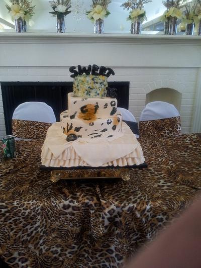 Sweet 15 Cake - Cake by Dayna Robidoux