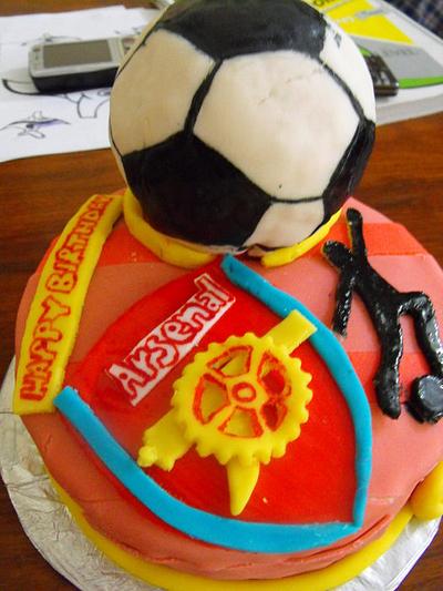 Arsenal cake - Cake by Aisha
