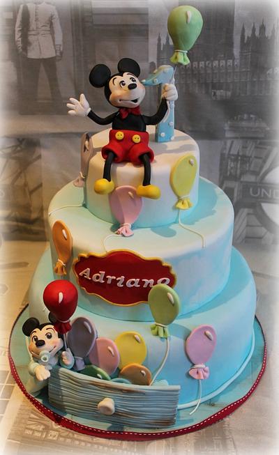 Micky Mouse's Cake  - Cake by Sabrina Di Clemente
