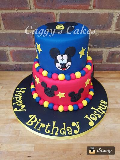 Mickey Mouse cake - Cake by Caggy