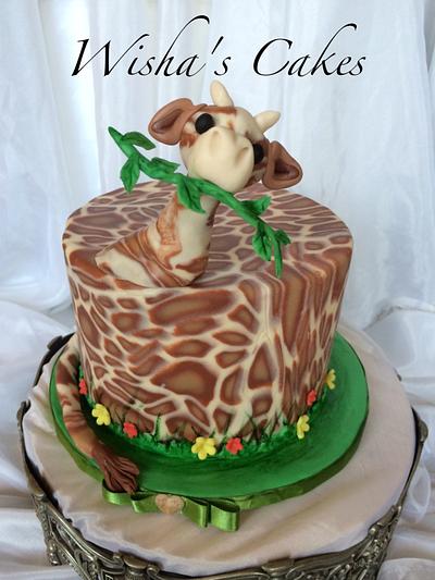 LITTLE GIRAF - Cake by wisha's cakes