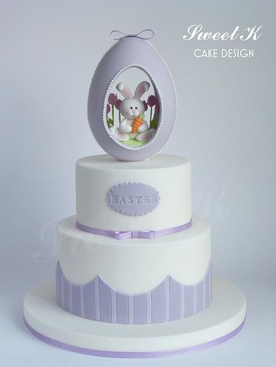Bunny Easter Cake  - Cake by Karla (Sweet K)