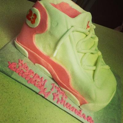 Air Jordan Birthday Cake - Cake by cakes by khandra