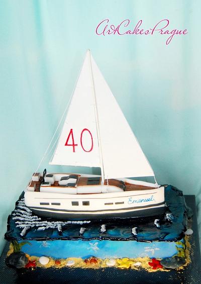 Yacht cake - Cake by Art Cakes Prague