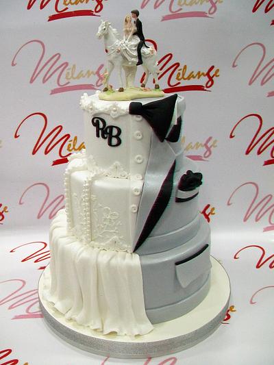 WEDDING CAKE "TORTA DE BODAS" - Cake by SONIA PORCÚ