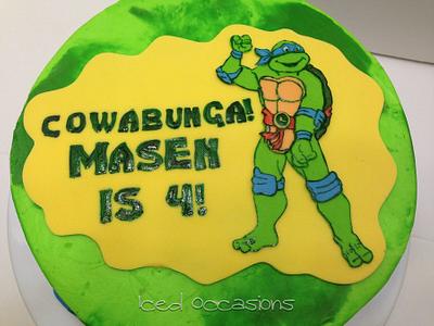 Teenage Mutant Ninja Turtle Birthday Cake - Cake by Morgan