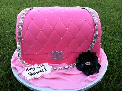 Chanel Purse - Cake by TastyMemoriesCakes